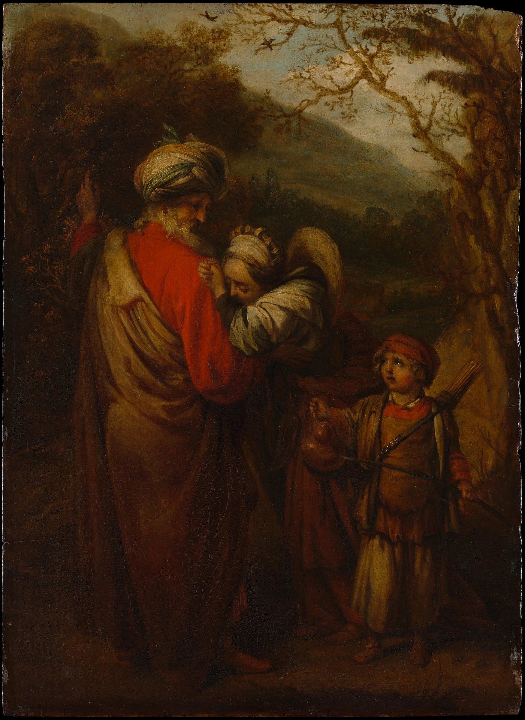 Abraham renvoyant Agar et Ismaël - Barent Fabritius