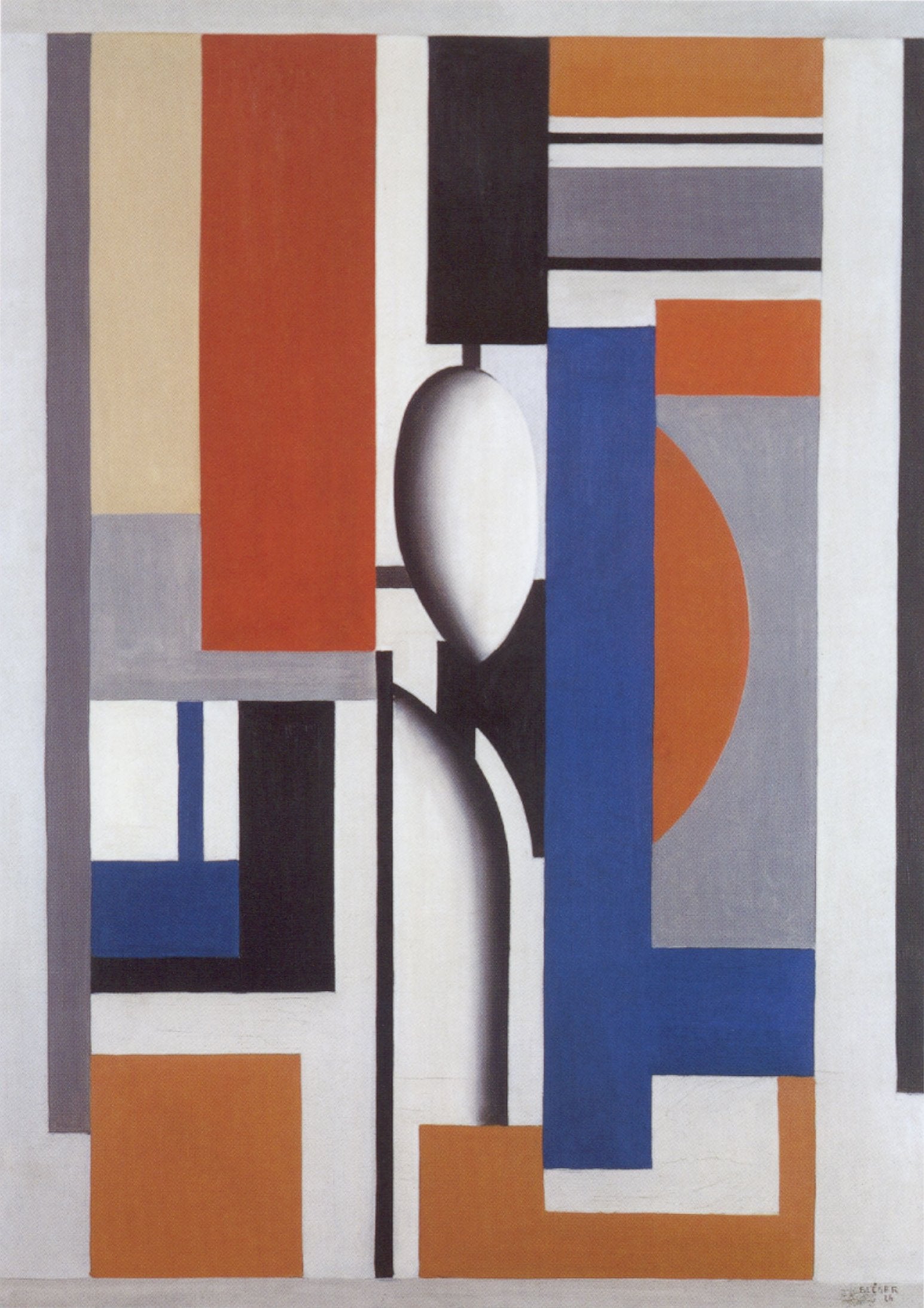 Abstraction - Fernand Léger image 1 reproduction de peinture à l’huile