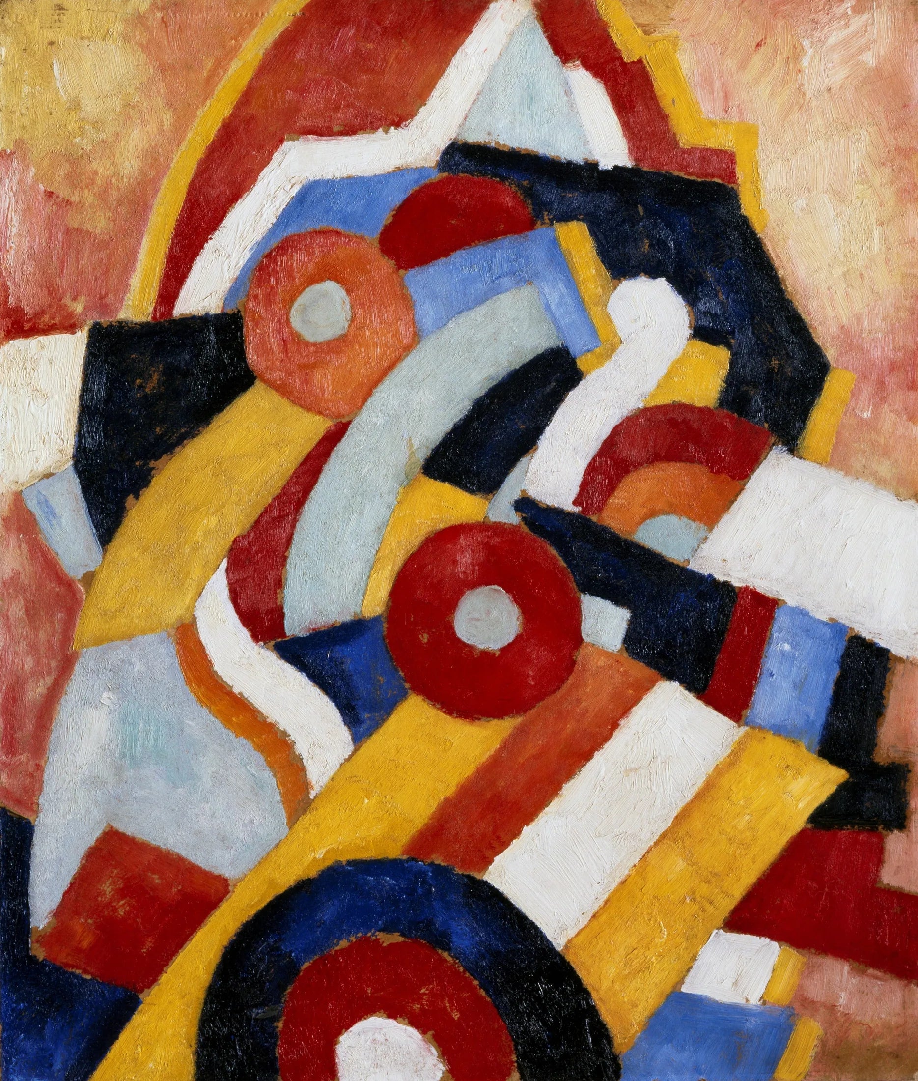 Abstraction - Marsden Hartley image 1 reproduction de peinture à l’huile