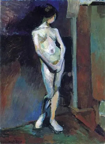 Académie bleue - Henri Matisse image 1 copie de tableau peinte à la main