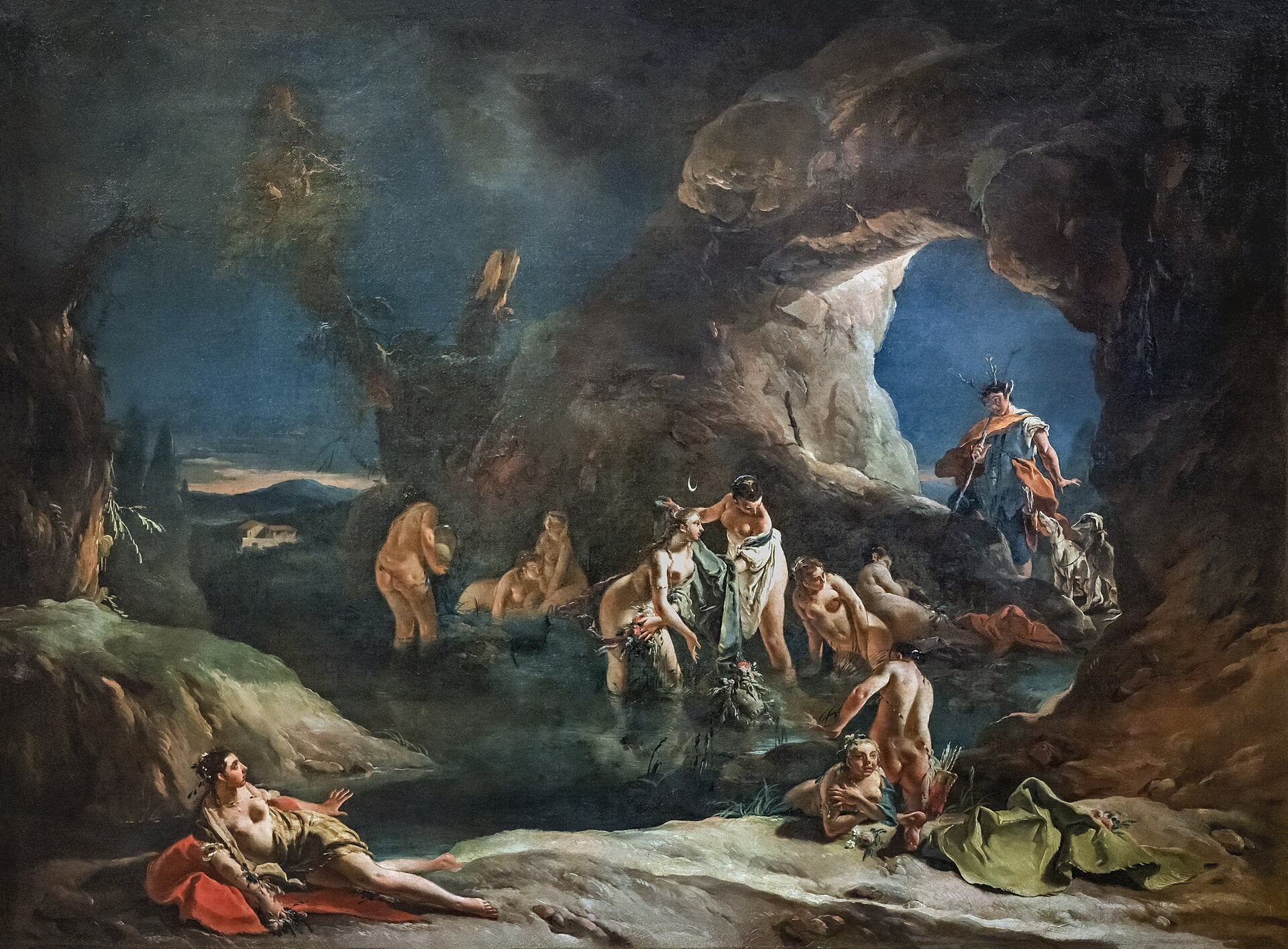 Diane et Actéon - Giovanni Battista Tiepolo