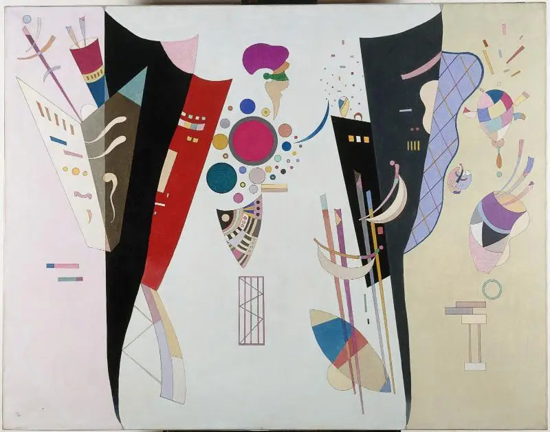 Accord réciproque - Vassily Kandinsky image 1 copie peinte à la main à l’huile