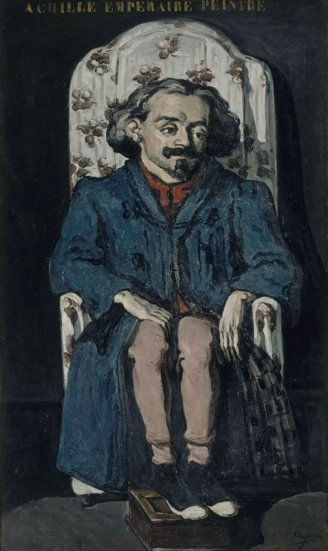 Achille Emperaire - Paul Cézanne image 1 reproduction de peinture à l’huile