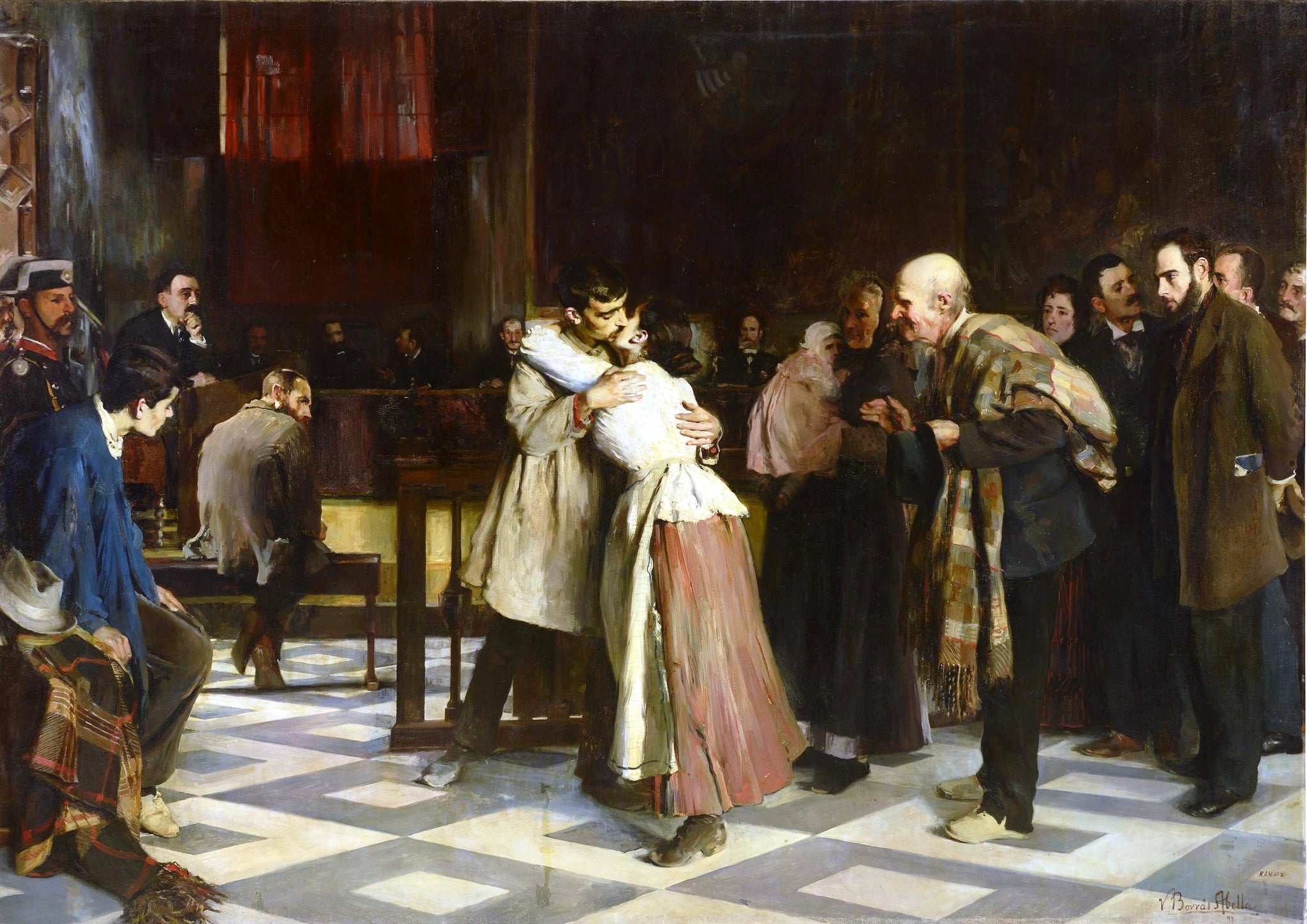 Acquitté! - Vicente Borrás y Abella