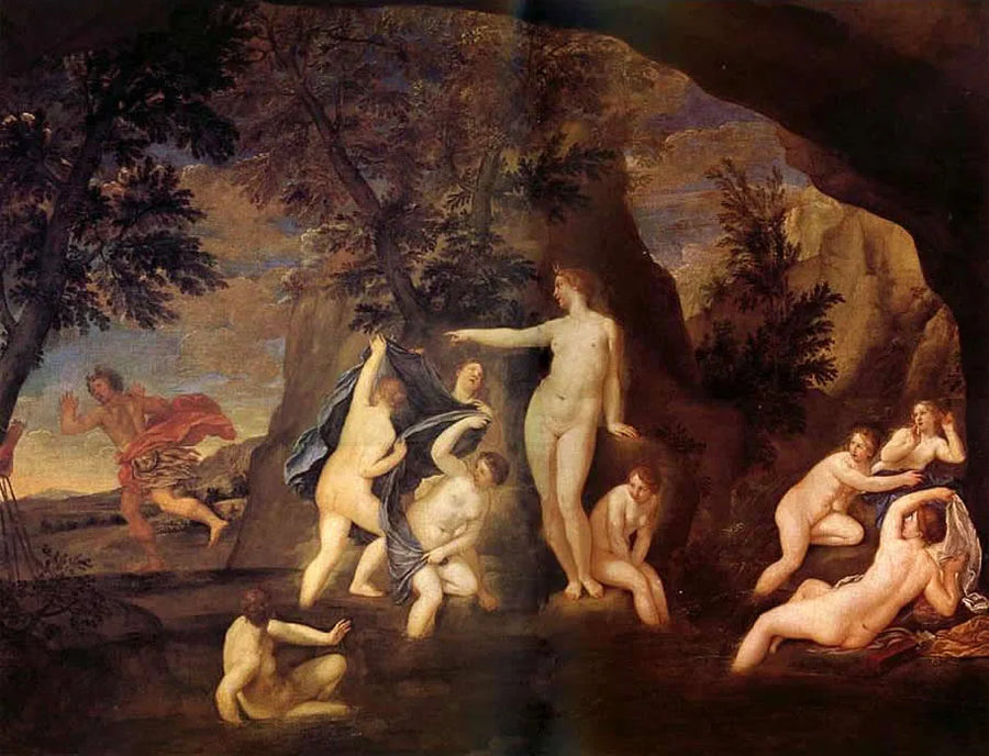 Actéon métamorphosé en cerf - Francesco Albani