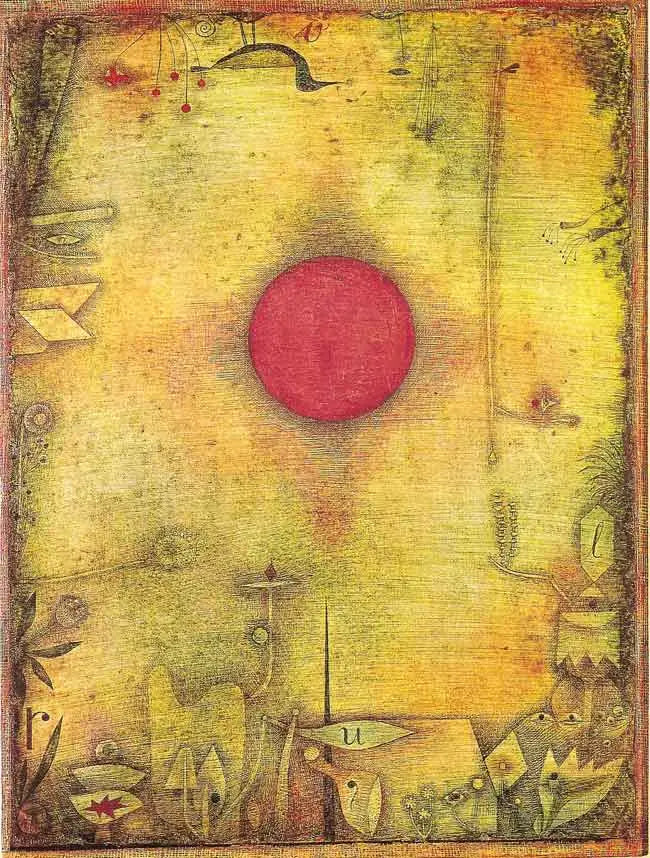 Ad marginem - Paul Klee image 1 tableau peint à l’huile sur toile