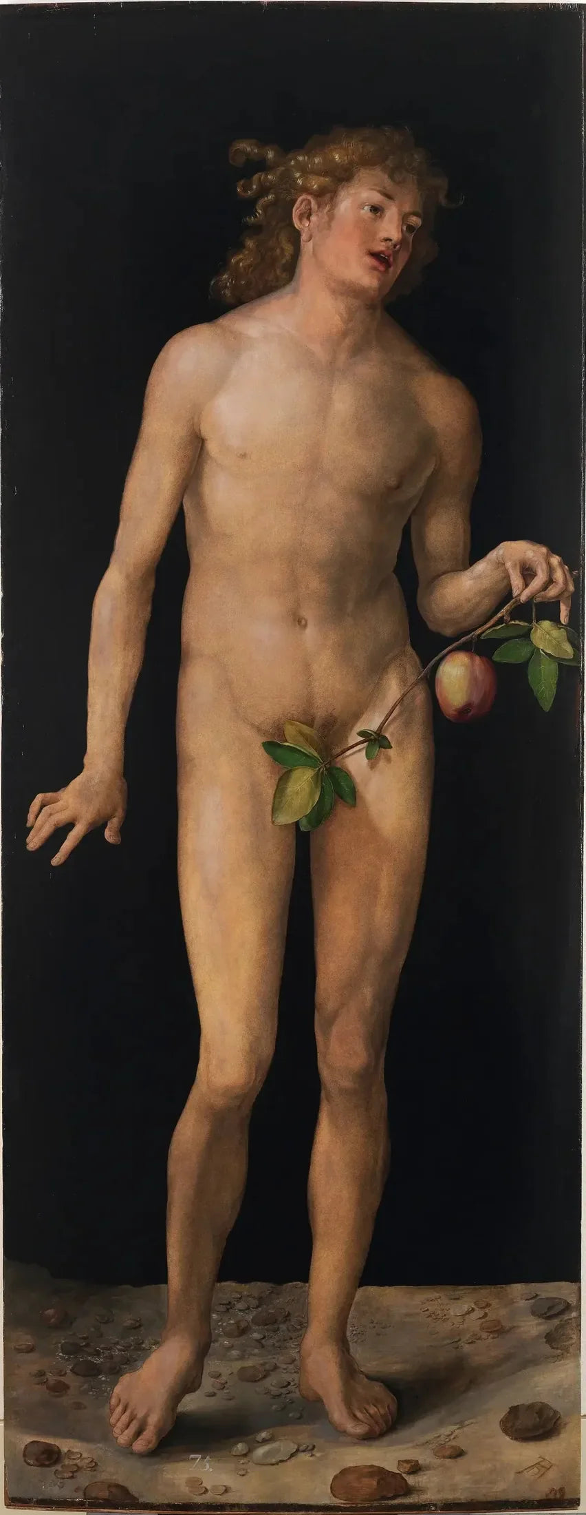 Adam - Albrecht Dürer image 1 copie peinte à la main à l’huile