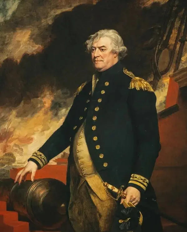 Adam Duncan, 1er vicomte Duncan de Camperdown, 1731 - 1804. Amiral - John Singleton Copley image 1 reproduction de peinture à l’huile