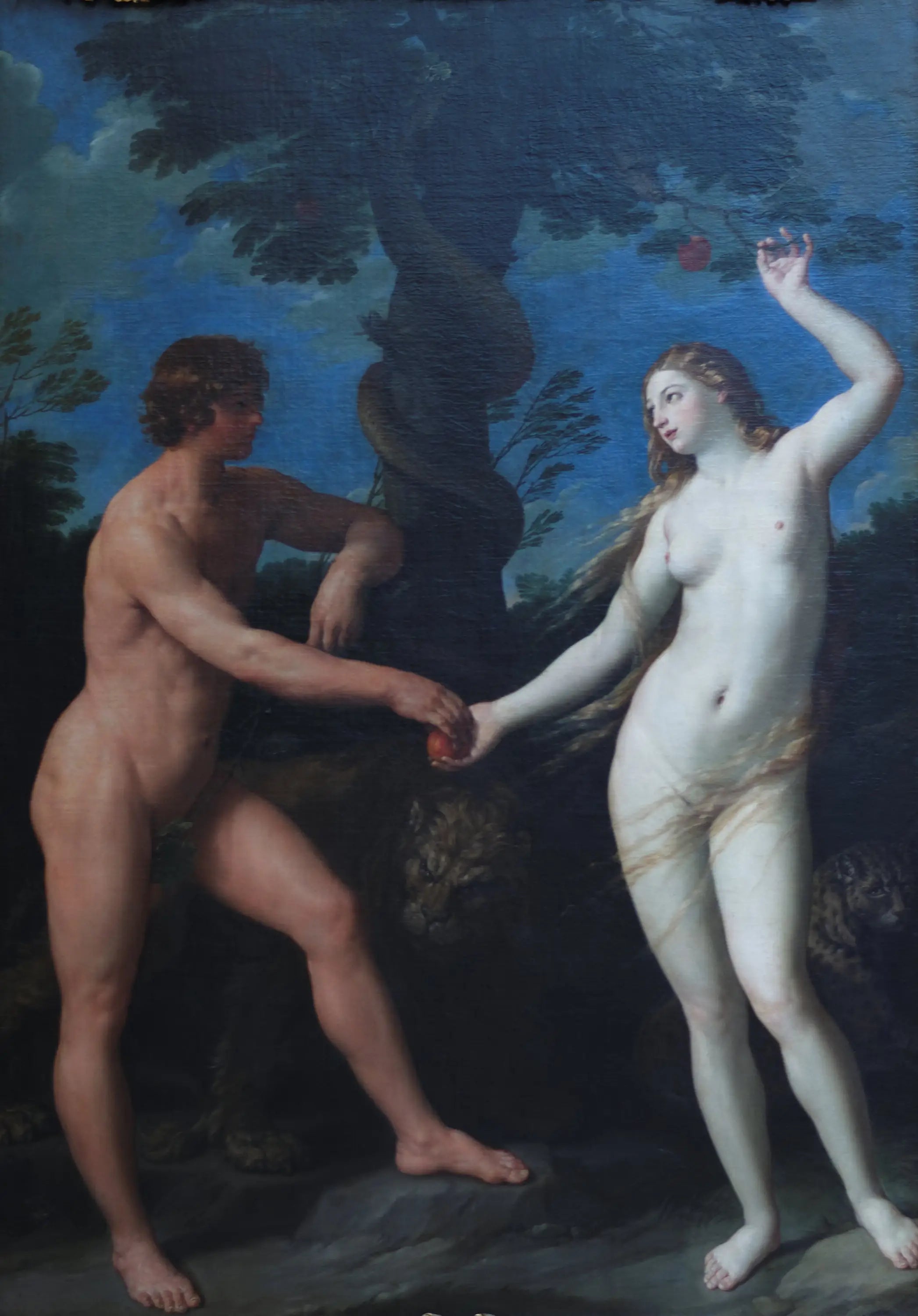 Adam et Ève au Paradis - Guido Reni - Alpha Reproduction