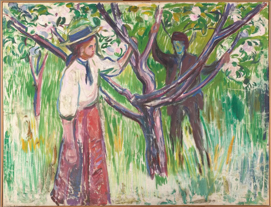Adam et Ève - Edvard Munch