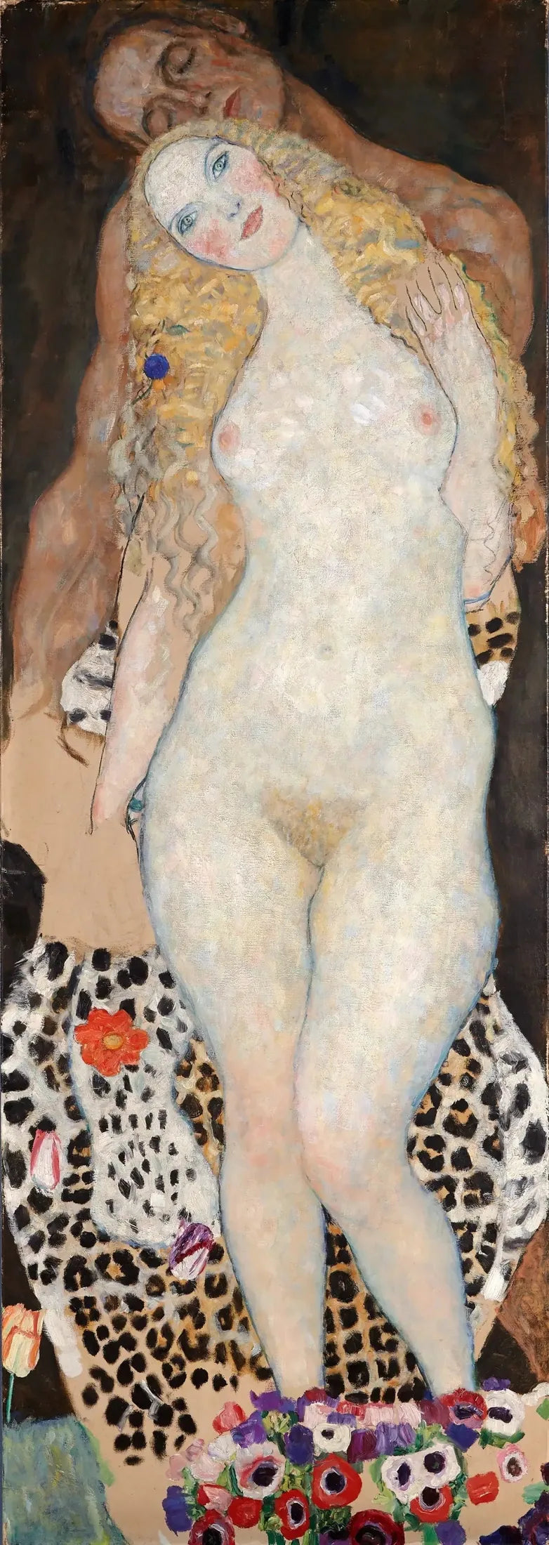 Adam et Ève - Gustav Klimt image 1 reproduction réalisée par Alpha Reproduction