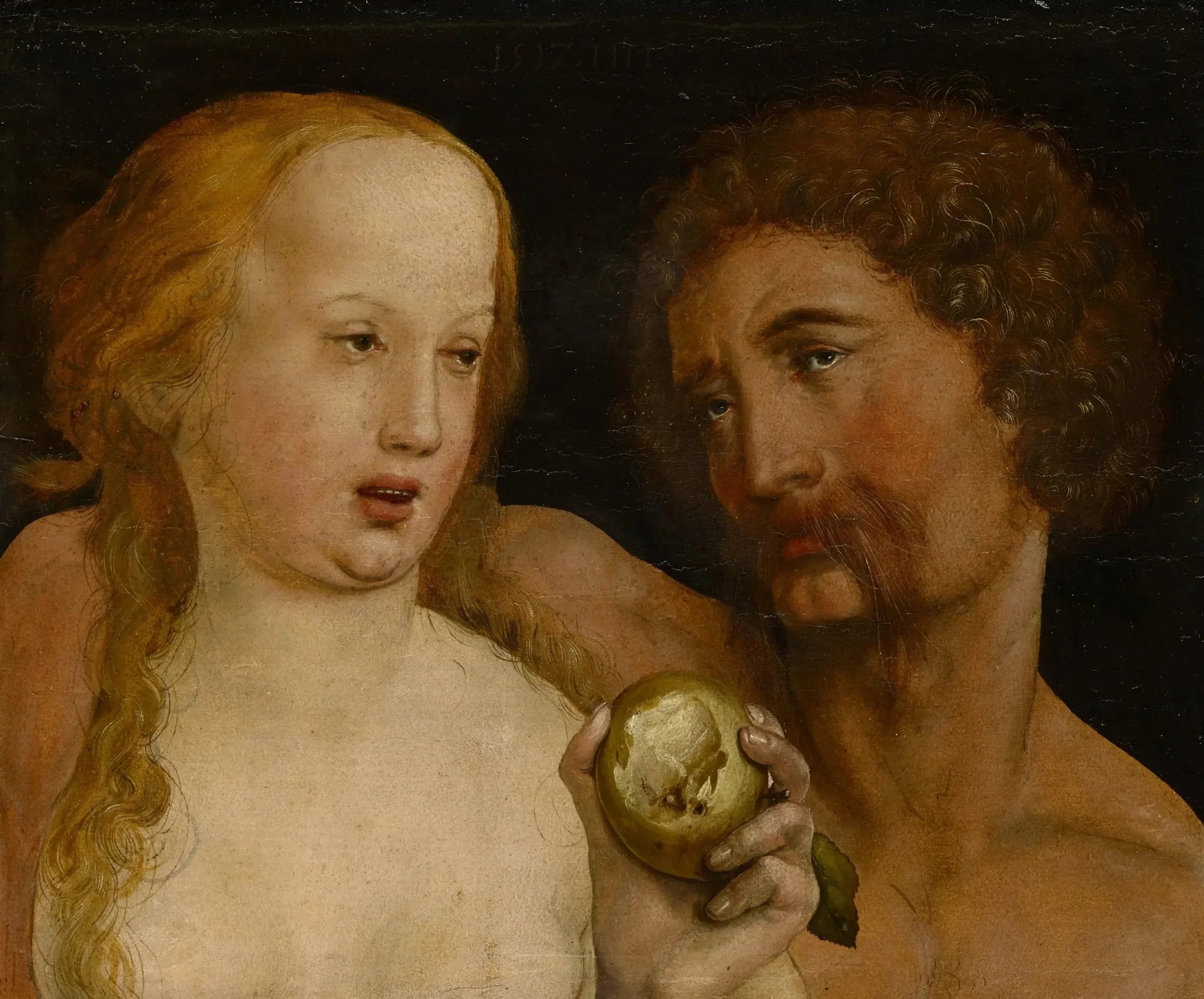Adam et Ève - Hans Holbein le Jeune image 1 reproduction de peinture à l’huile