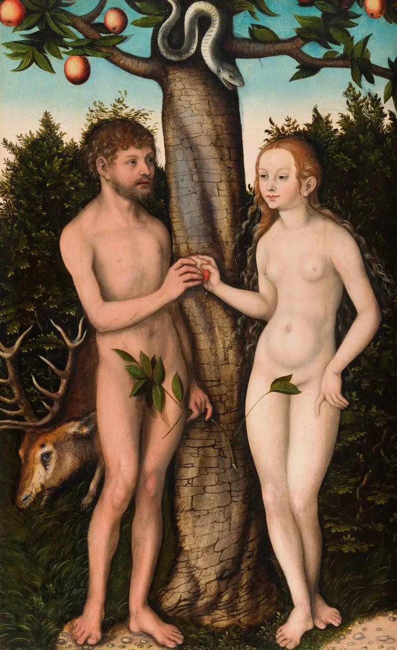 Adam et Ève - Lucas Cranach the Elder