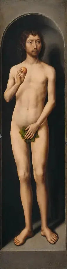 Adam - Hans Memling image 1 copie de tableau peinte à la main