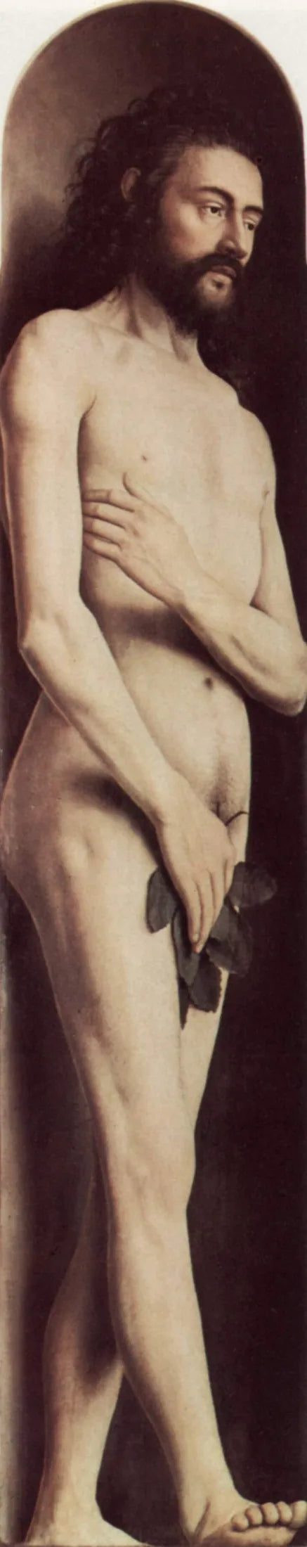 Adam - Hubert van Eyck image 1 reproduction artisanale de tableau