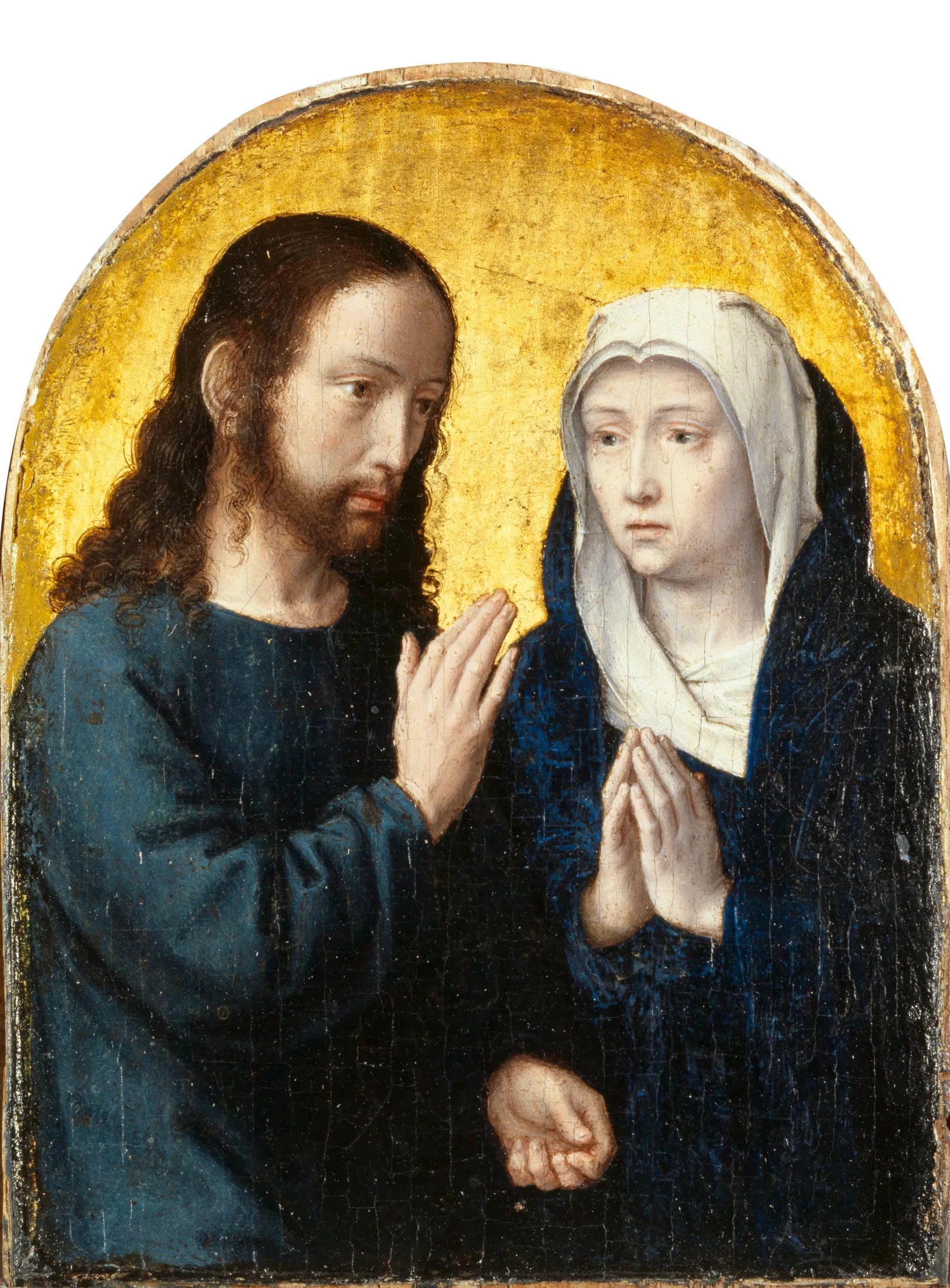 Adieux du Christ à sa mère - Gérard David image 1 reproduction de peinture à l’huile