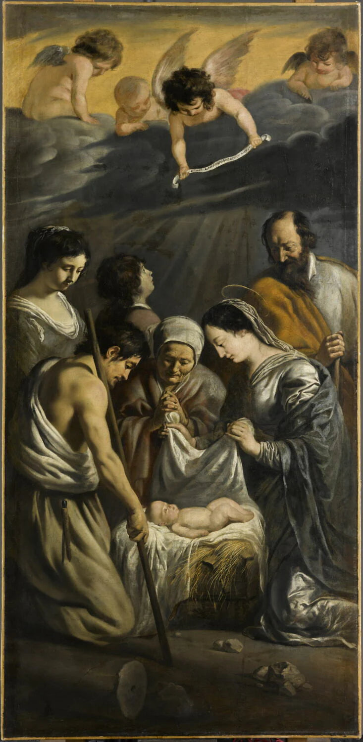 L'Adoration des bergers - Antoine Le Nain