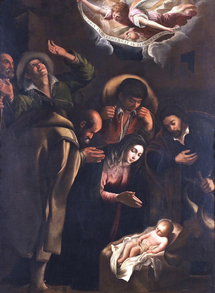 L'Adoration des bergers - Antonio de Lanchares