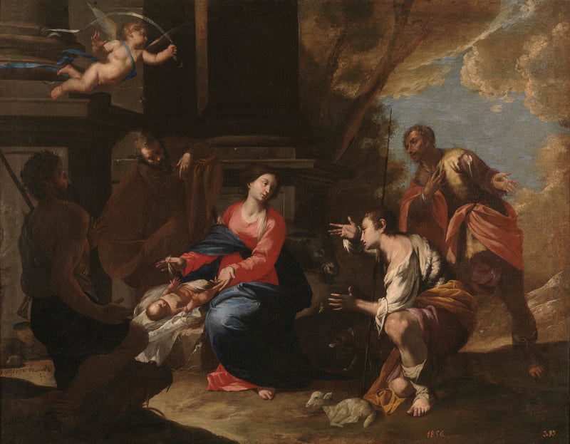 L'Adoration des bergers - Bartolomeo Bassante