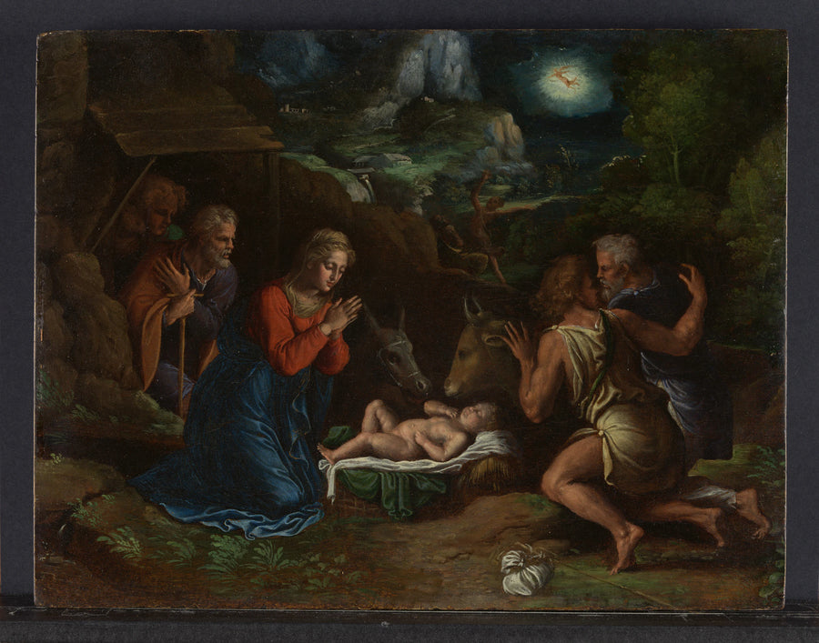 L'Adoration des bergers - Girolamo da Carpi (Girolamo Sellari)