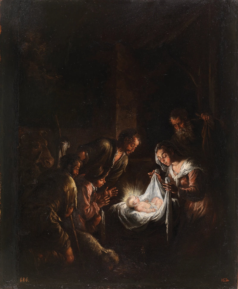 Adoration des bergers - Jacopo Bassano