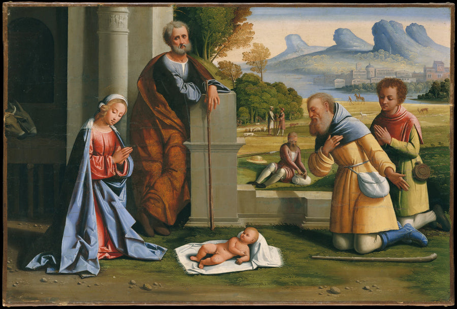 L'Adoration des bergers - L'Ortolano (Giovanni Battista Benvenuti)