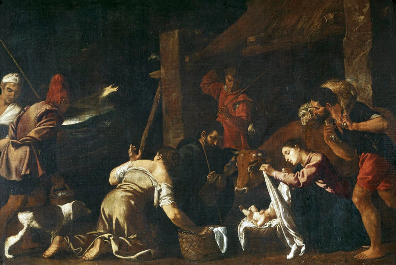 L'Adoration des bergers - Pedro Orrente