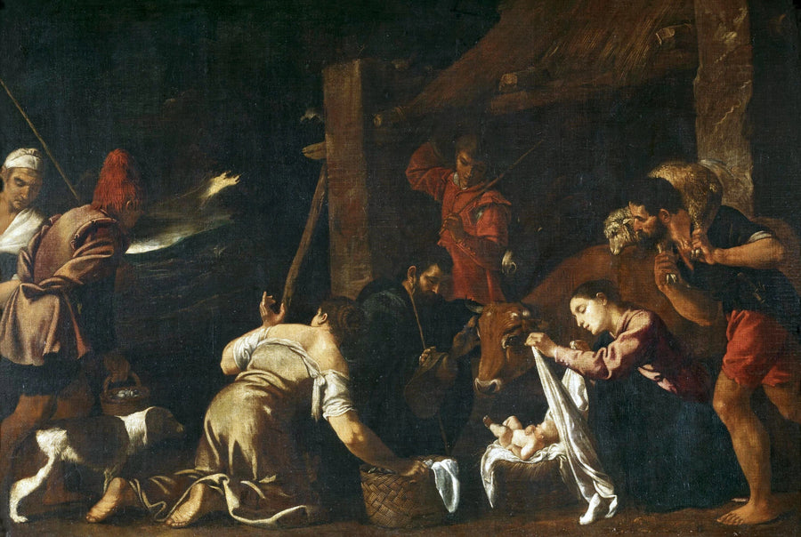 L'Adoration des bergers - Pedro Orrente