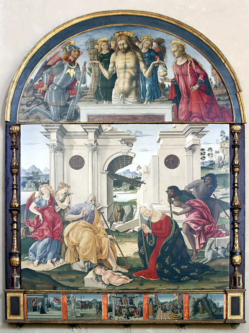 Adoration de l'Enfant - Matteo di Giovanni