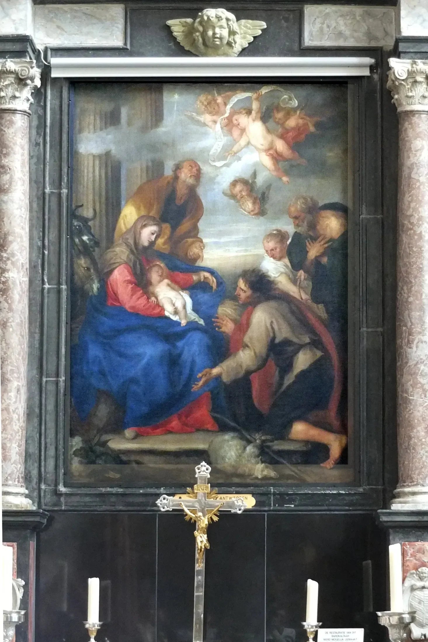 Adoration des bergers - Antoine van Dyck image 1 tableau peint à l’huile sur toile