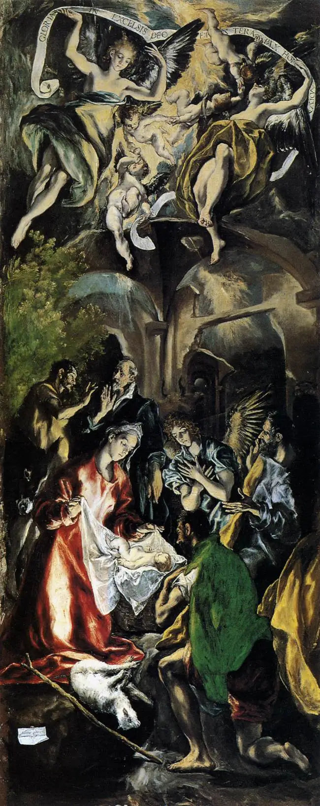Adoration des bergers - El Greco image 1 tableau peint à l’huile sur toile
