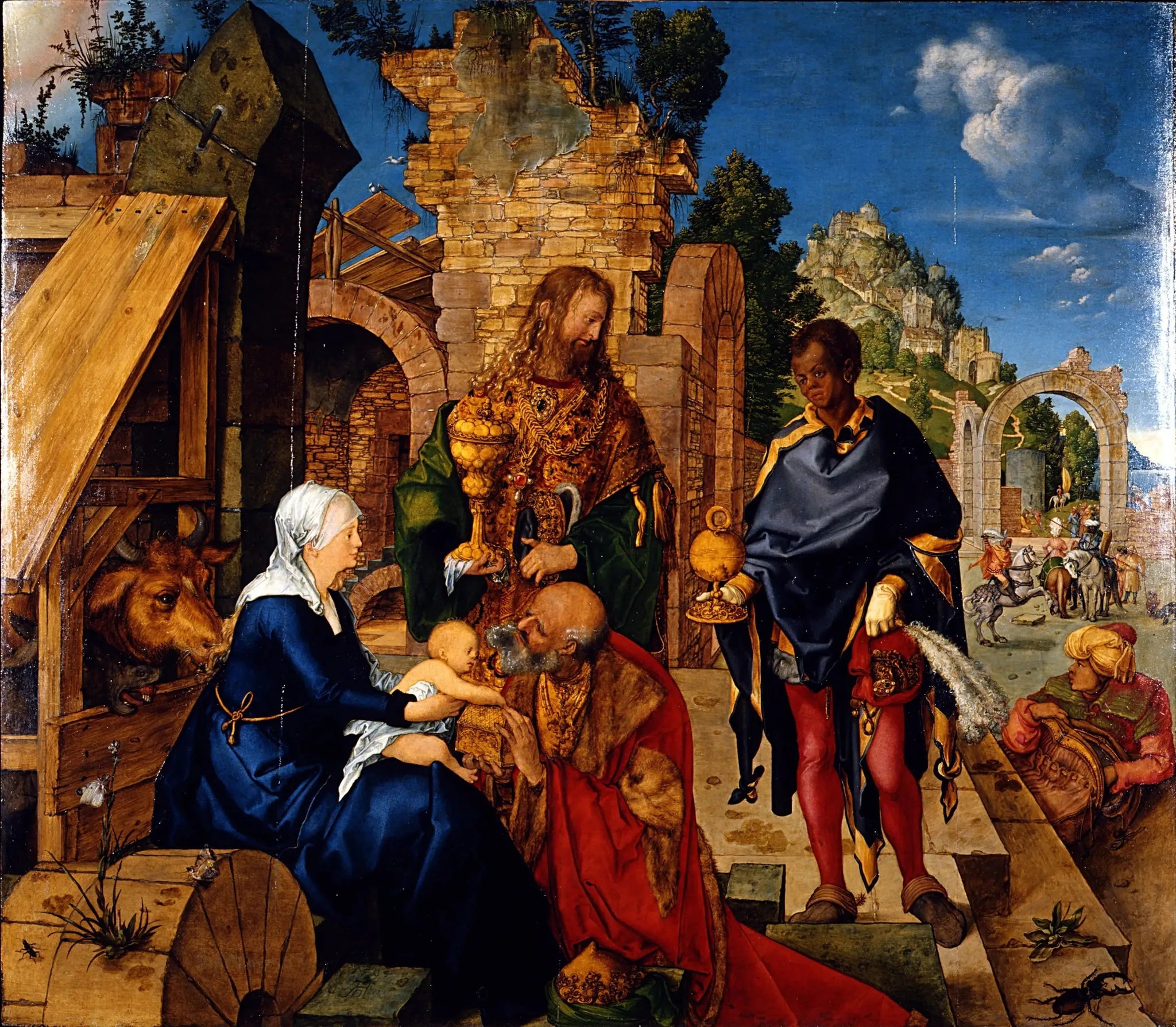 Adoration des mages - Albrecht Dürer image 1 copie de tableau peinte à la main