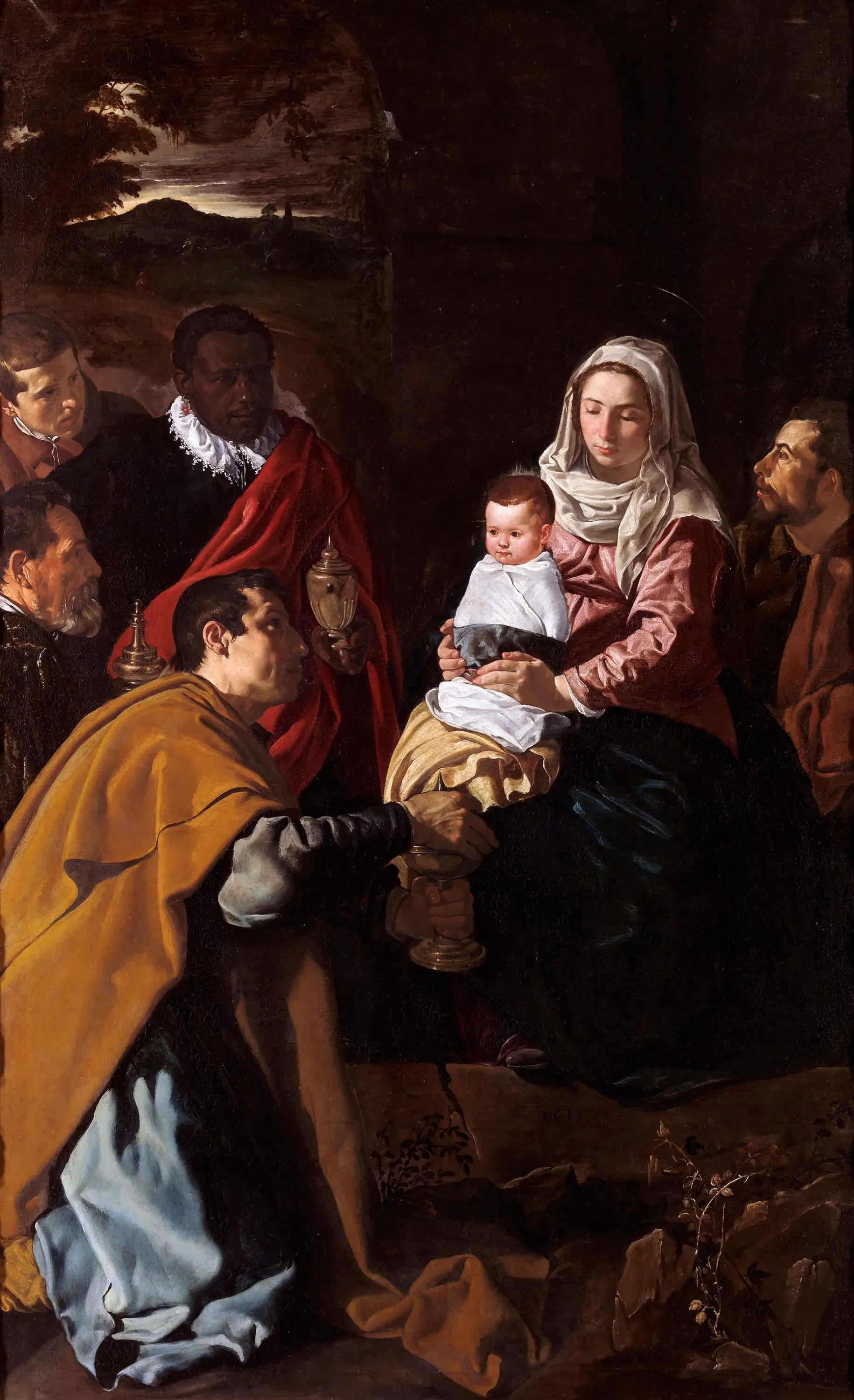 Adoration des Mages - Diego Velázquez image 1 reproduction de peinture à l’huile