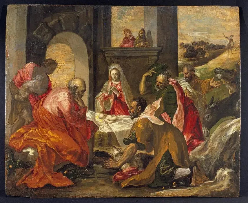 Adoration des Mages - El Greco image 1 reproduction de peinture à l’huile