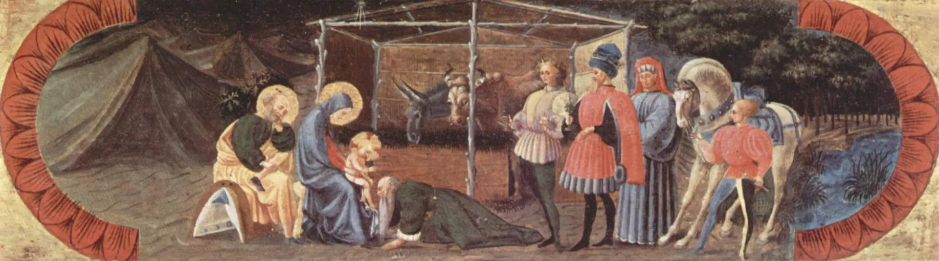 Adoration des mages - Paolo Uccello image 1 reproduction artisanale de tableau
