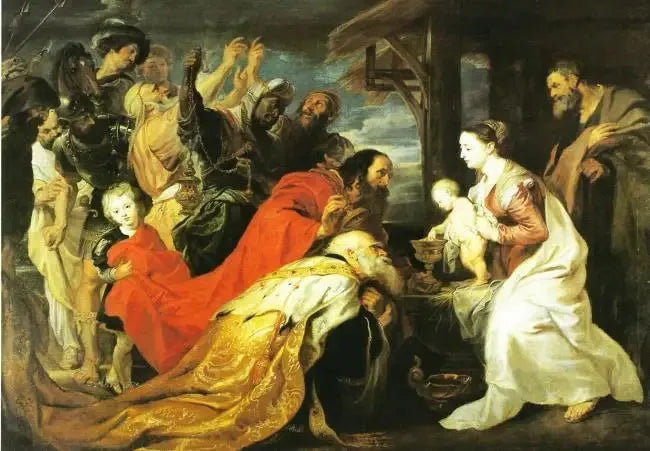 Adoration des Mages - Peter Paul Rubens image 1 reproduction réalisée par Alpha Reproduction