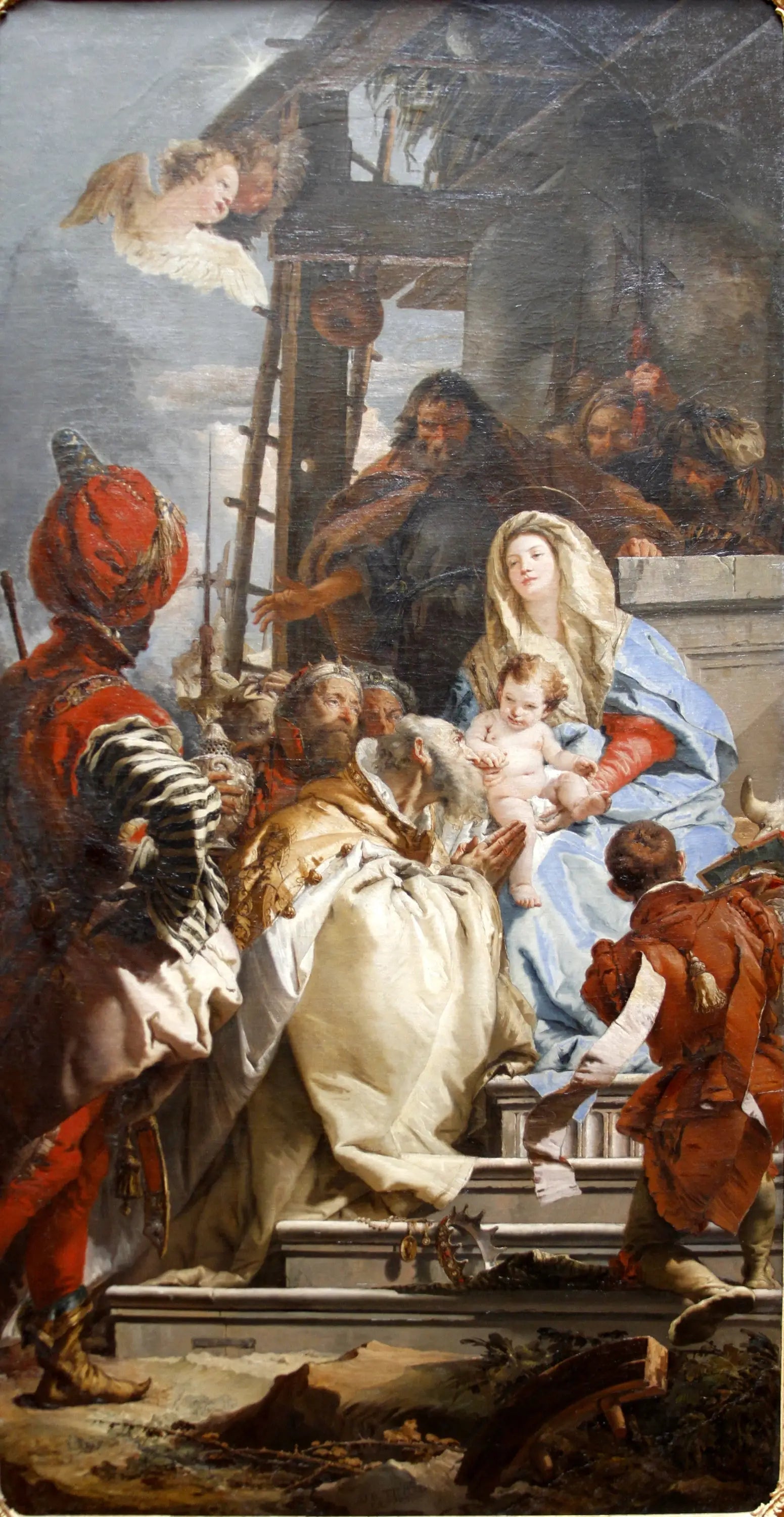 Adoration des Rois - Giovanni Battista Tiepolo image 1 copie de tableau peinte à la main