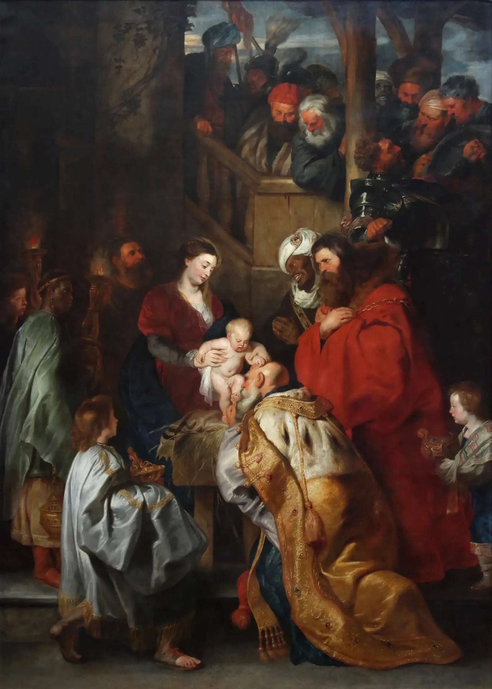 Adoration des Rois Mages - Peter Paul Rubens image 1 tableau peint à l’huile sur toile