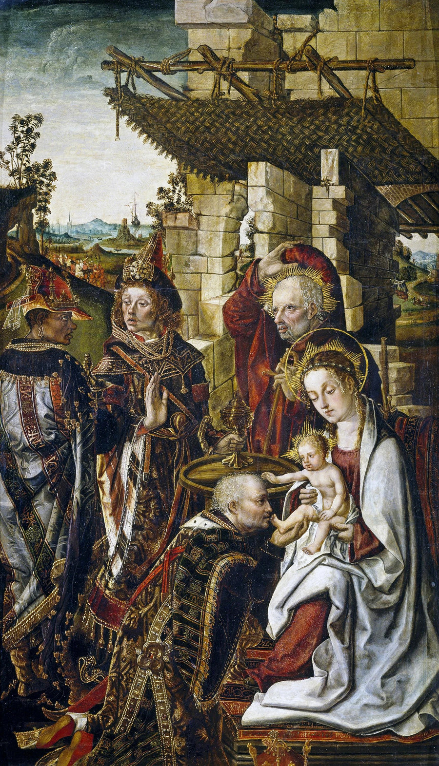 L'Adoration des mages - Francisco de Osona