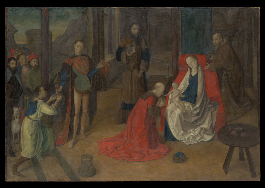 L'Adoration des Mages - Justus of Ghent