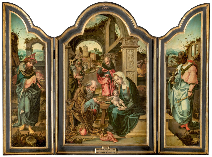 L'Adoration des mages - Pieter Coecke van Aelst