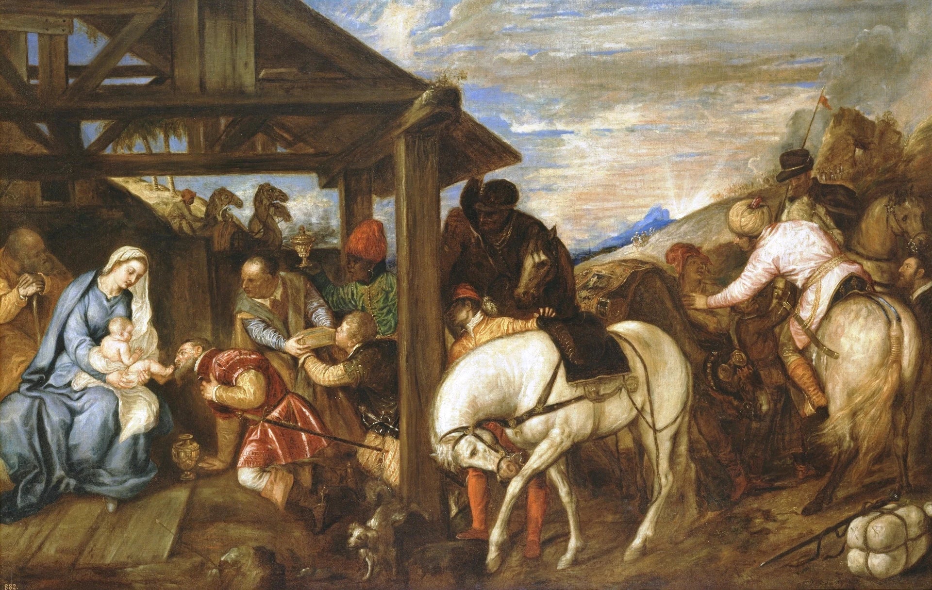 L'Adoration des Mages - Titien