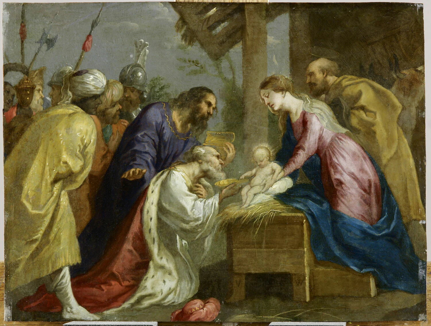 L'Adoration des mages - Victor Wolfvoet