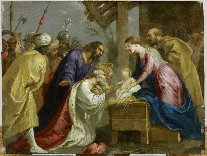 L'Adoration des mages - Victor Wolfvoet