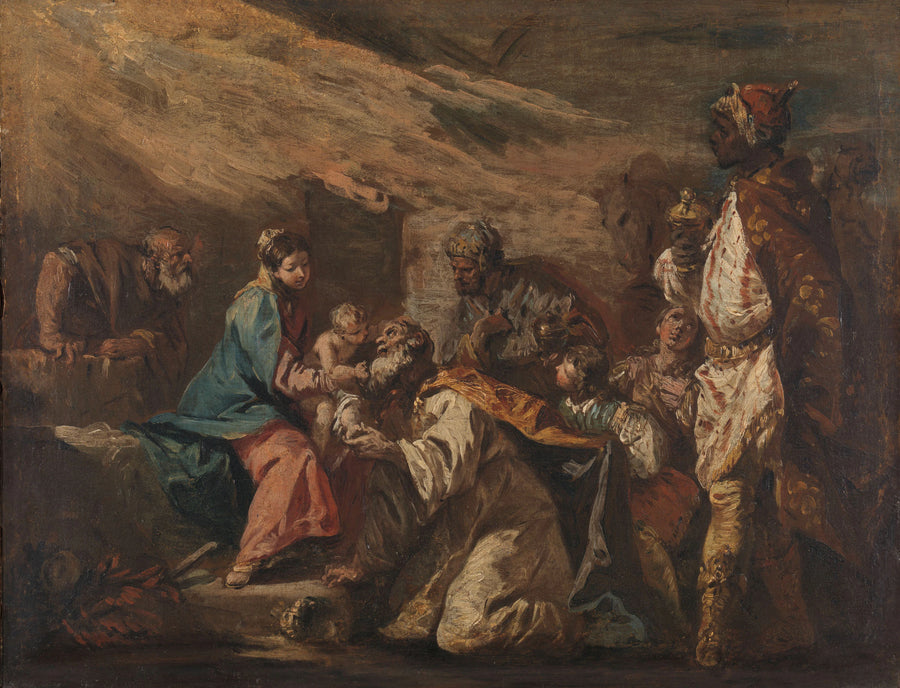 L'Adoration des Rois - Gaspare Diziani