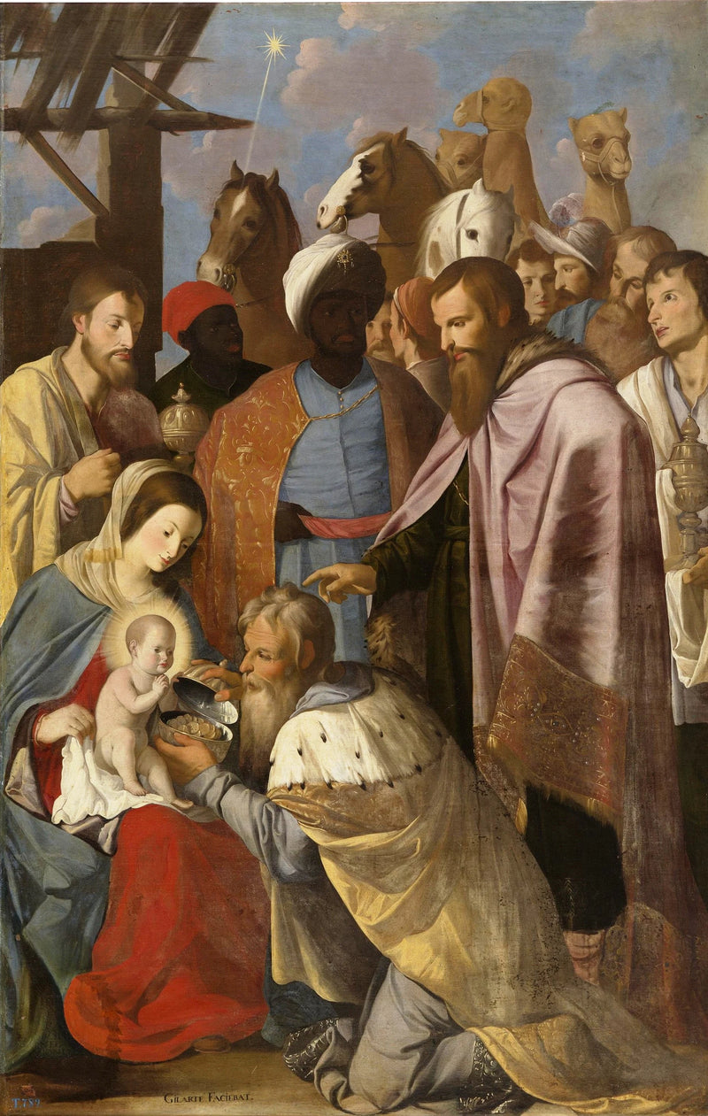 Adoration des Rois Mages - Mateo Gilarte