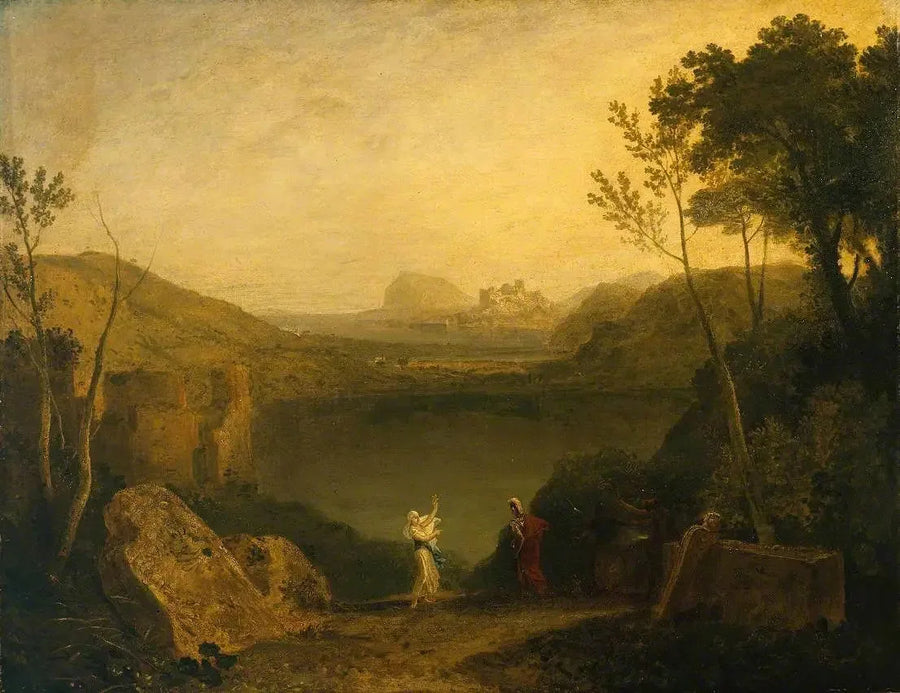 Aeneas and the Sibyl, Lake Avernus - J. M. W. Turner