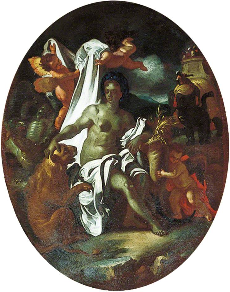 Afrique - Francesco Solimena image 1 reproduction artisanale de tableau