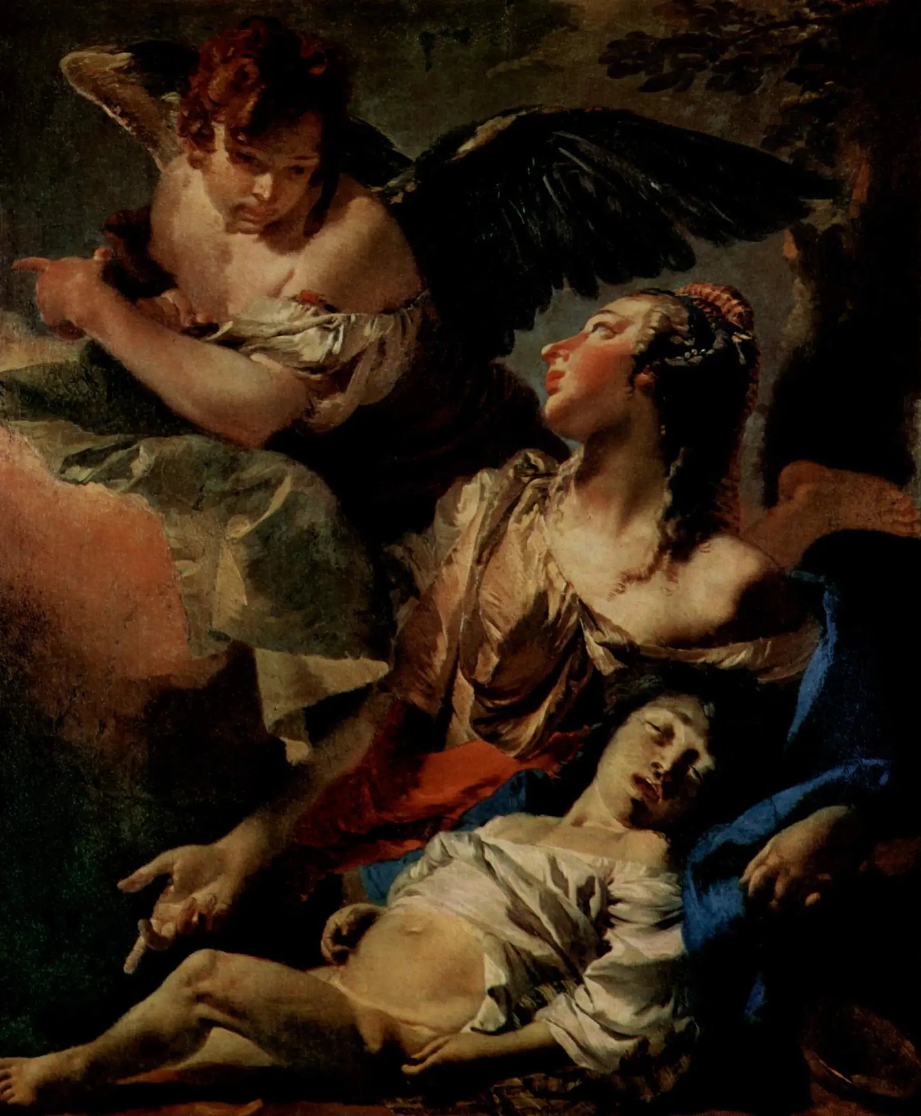 Agar et Ismaël dans le désert - Giovanni Battista Tiepolo image 1 reproduction réalisée par Alpha Reproduction