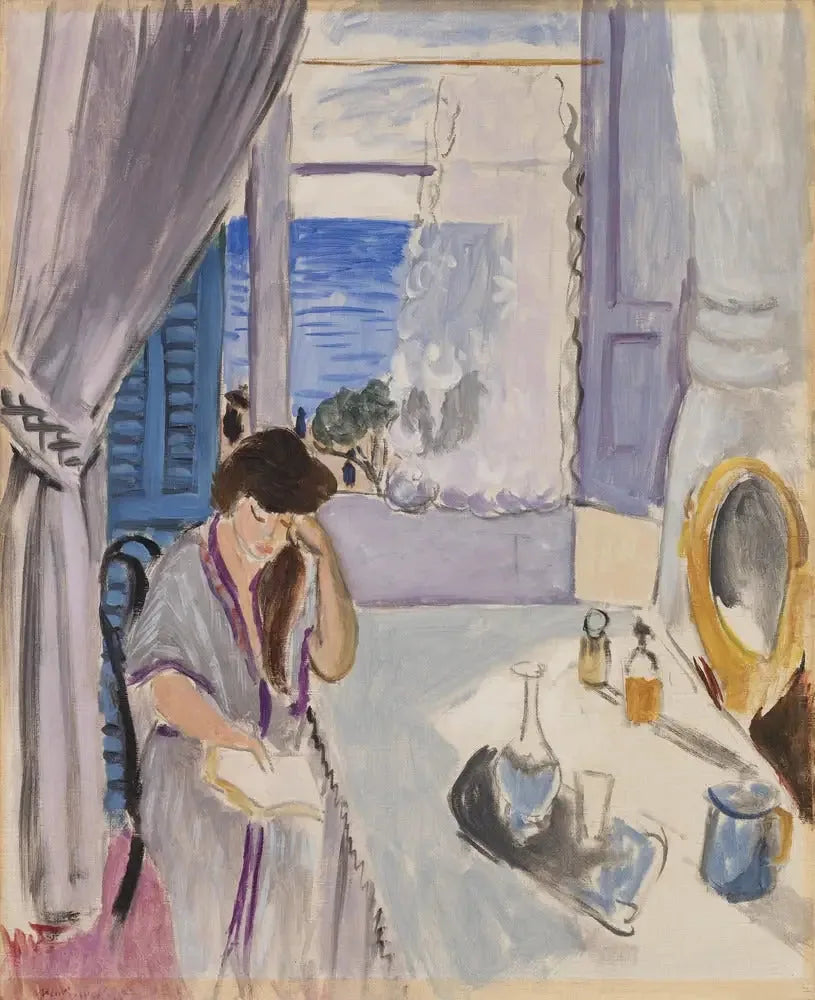 Agréable, intérieur - Henri Matisse image 1 reproduction artisanale de tableau